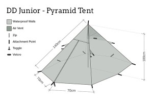 DD Junior Superlight Pyramid Tent 5