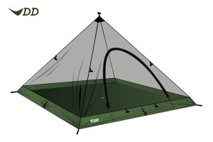 DD Junior Pyramid Mesh Tent 3