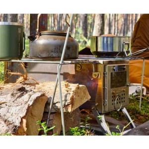 Bushmen Fastfold Stove and Grill Shelves L